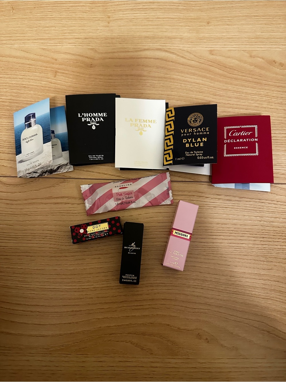 Collection of perfumes. All new.